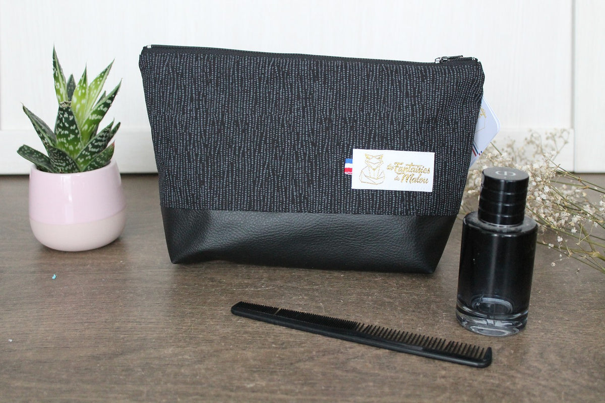 Trousse De Toilette Noire Comptoir de l'Homme - Maquillage Homme homme