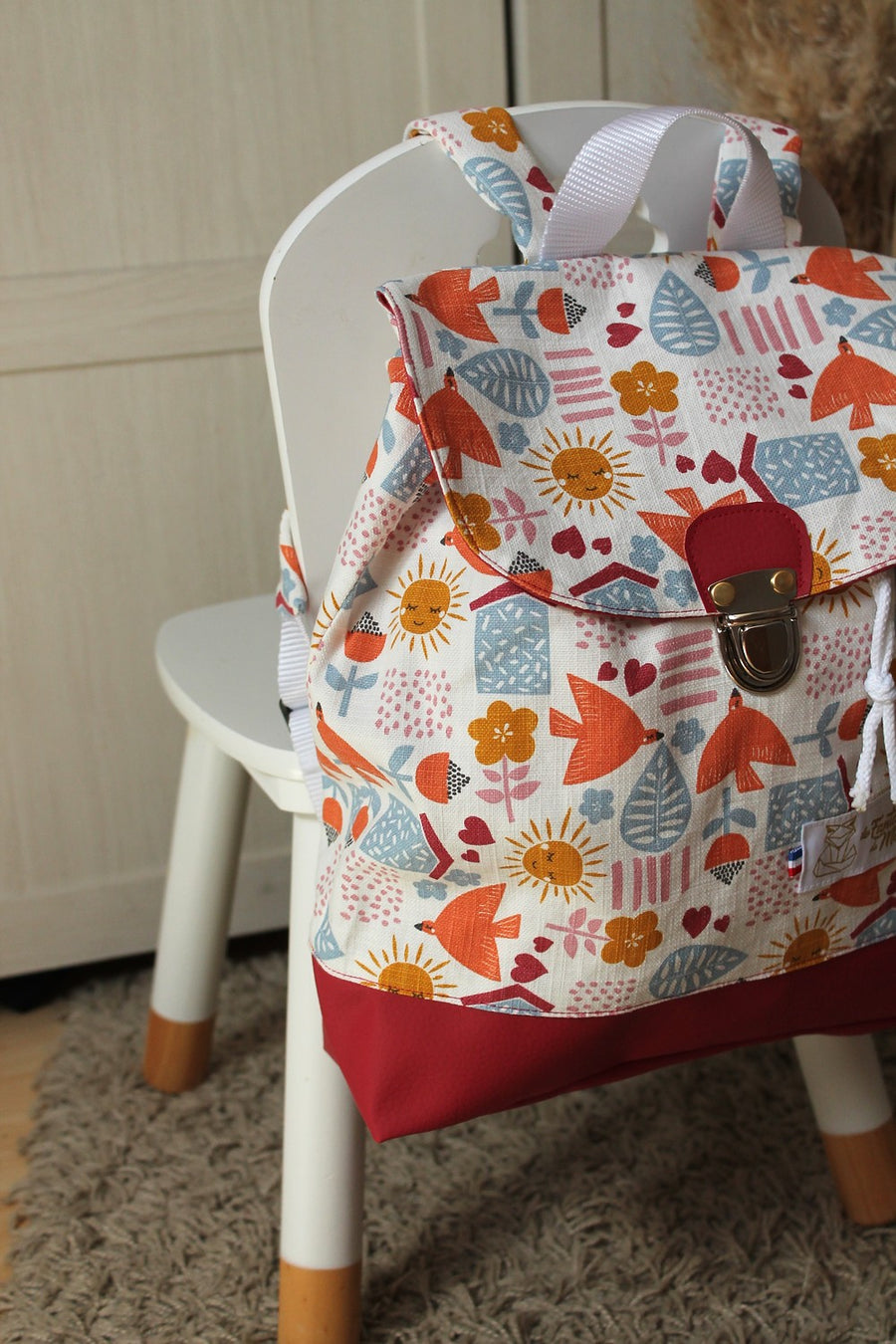 kit école maternelle garcon avec coussin, couverture personnalisés